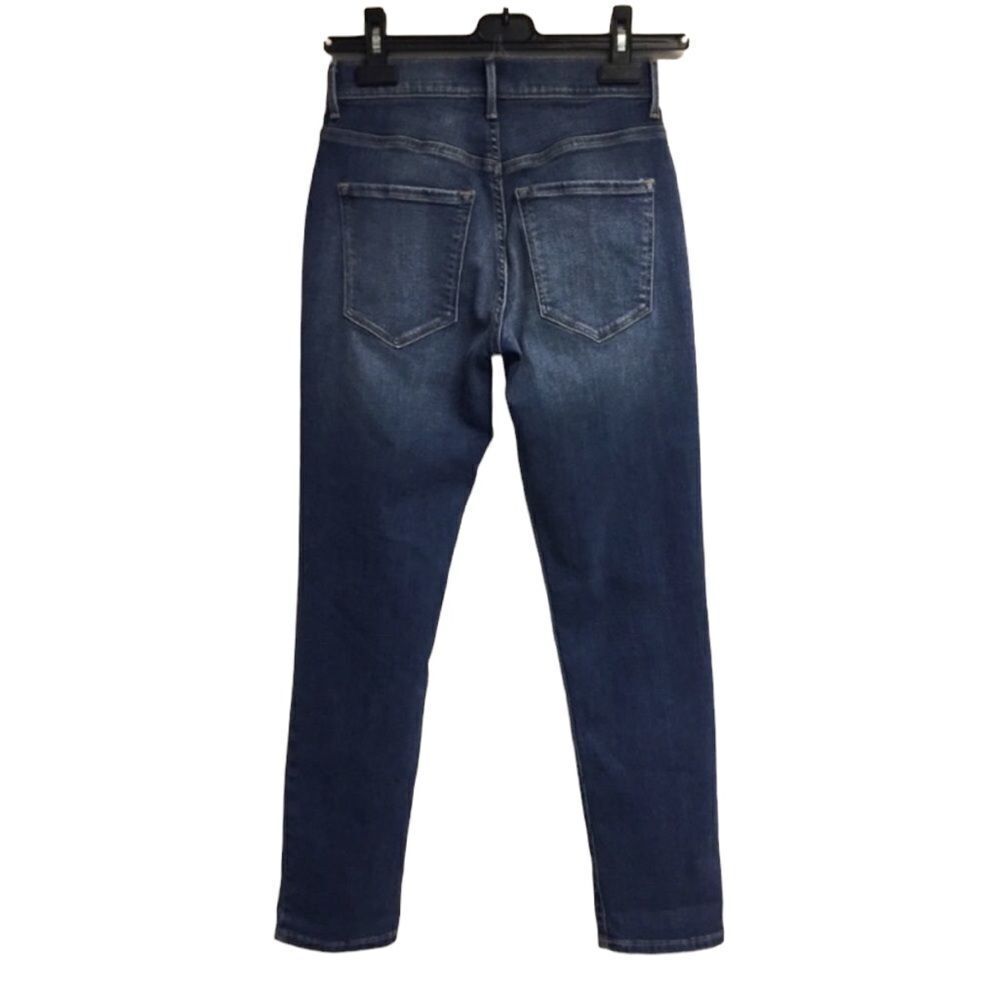 ARITZIA Sunday Best Cora High Rise Slim Denim Jean Blue 25